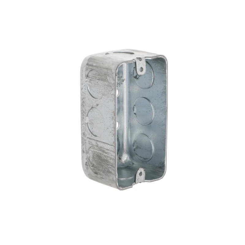 Hubbell-Raco 660 Handy Box, 4" x 2", 1-7/8" Depth 1/2" Knockout 2-1/8" Deep Drawn (Pack of 50) - Image 1