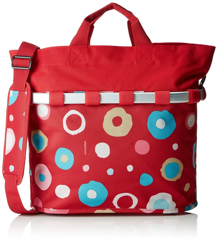 KlickFix 0308FD Bicycle Basket Oval M Funky