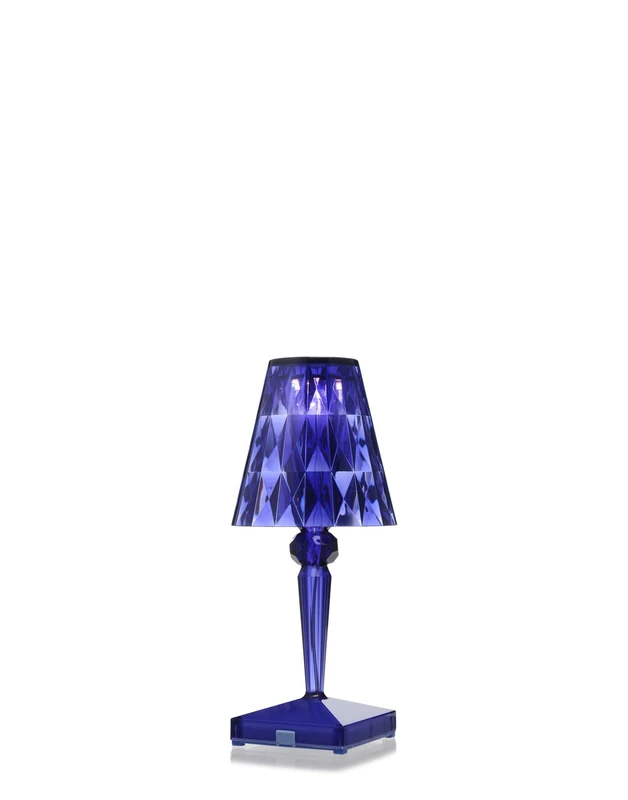 Kartell Battery Table Lamp - Transparent Blue - 9140/Bl
