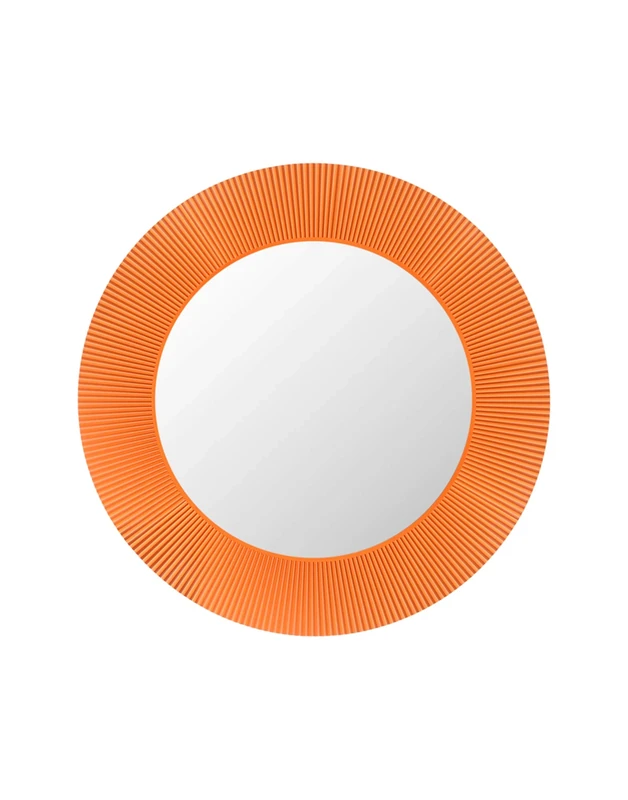 Kartell All Saints Specchio Trasp, Plastic, Orange, 78x4x78cm