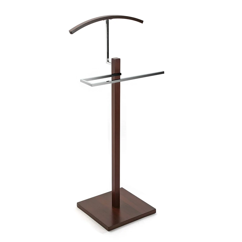 Versa - Wengue Clothes Stand, 35x35x112 cm, Brown