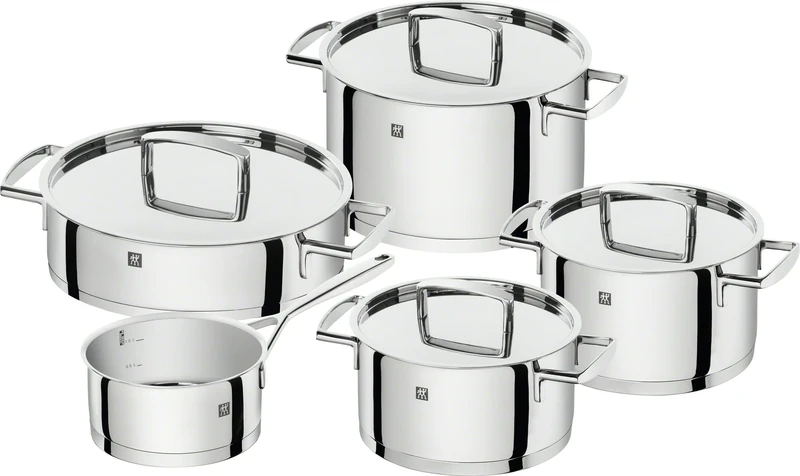 Zwilling Stainless Steel Cookware Gloss Grey