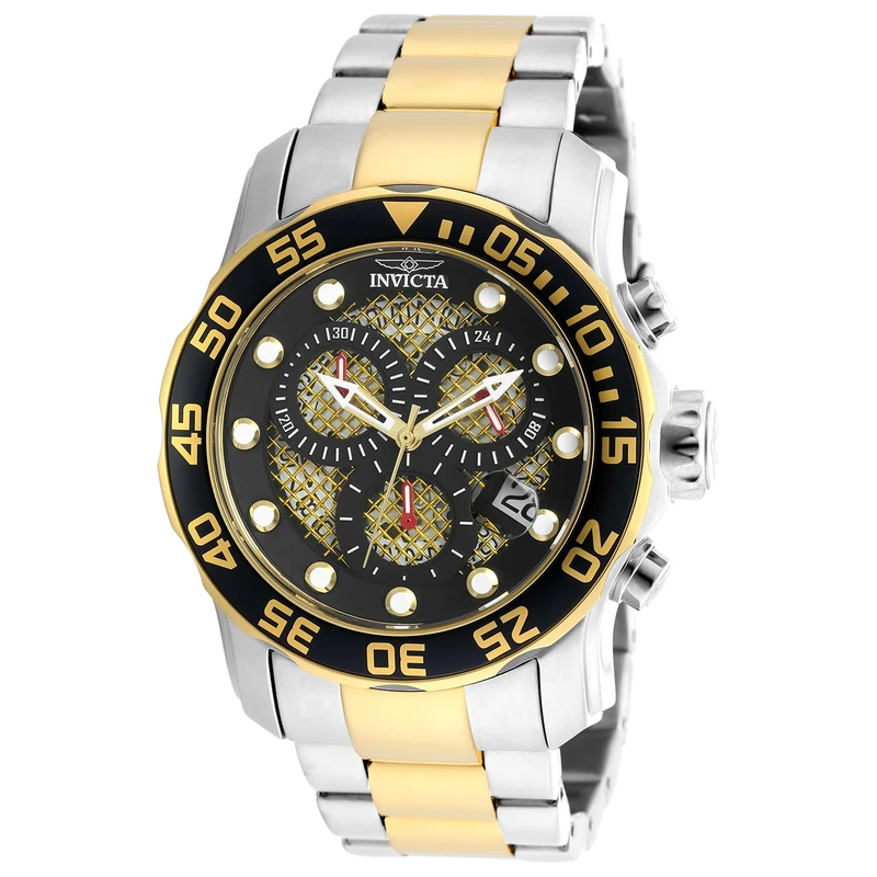 INVICTA Men's Chronograph Quartz Watch with Stainless Steel Strap 19839
