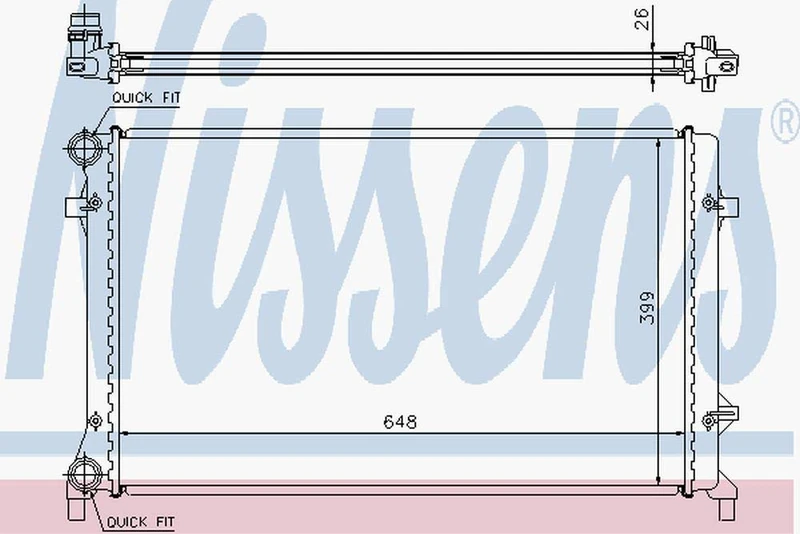 NISSENS you ╝ hler 65277, motorkÃ’ ╝ Cooler
