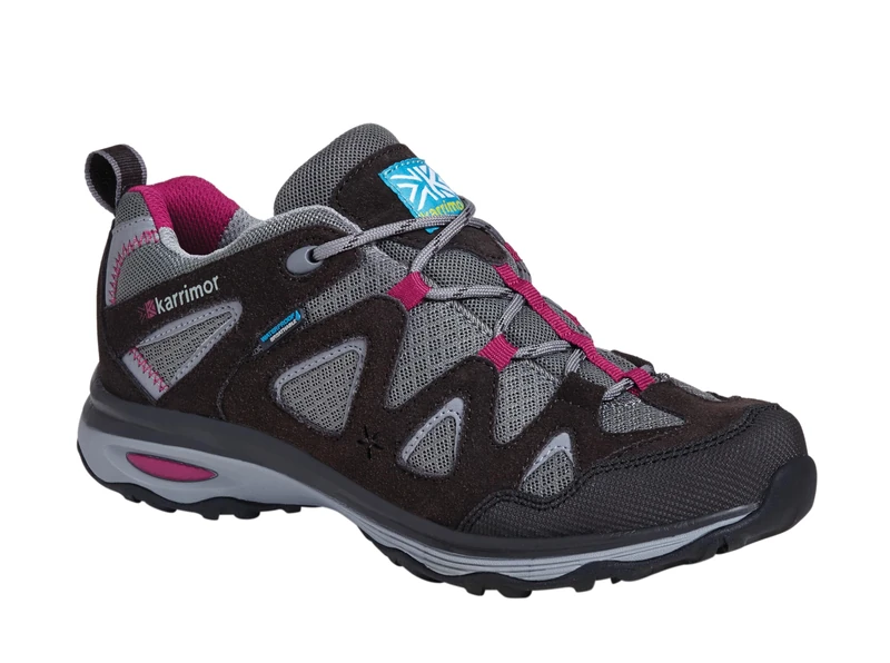 Karrimor Isla Ladies Weathertite, Women's Trekking & hiking shoes Trekking & hiking shoes, Black C/Pink, 8 UK (42 EU) - Image 1