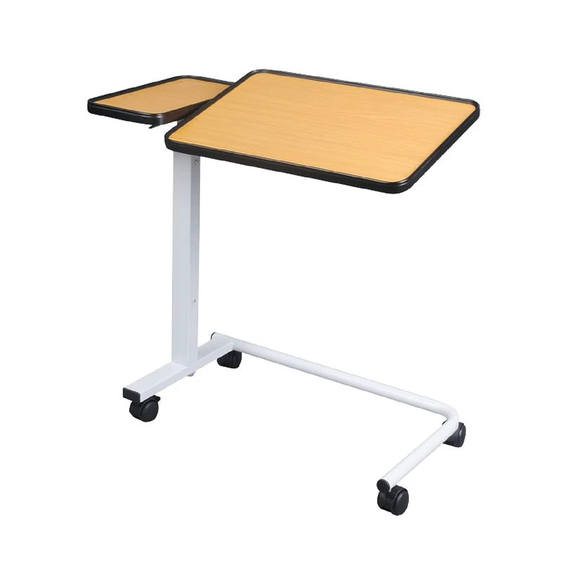 identités, Corfu Bed Table, 2 Trays, 30° Tilting Tray, Ideal for Bed and Armchair, Adjustable with One Hand, Wheeled Table, Braked Wheels, Ideal for Coddled People, Lunch Table - Image 1