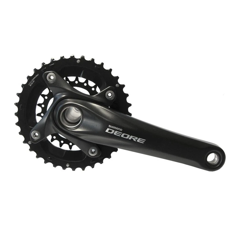 Shimano Crank Chainset Deore M617 38/24 175mm BK