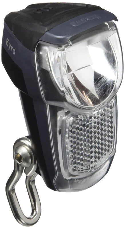 Busch & Müller Lumotec IQ Eyro Battery Headlight for Fork Mounting Black/Silver