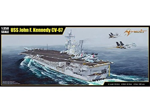 Merit 65306 Model Kit USS John F. Kennedy CV Car Audio Kits