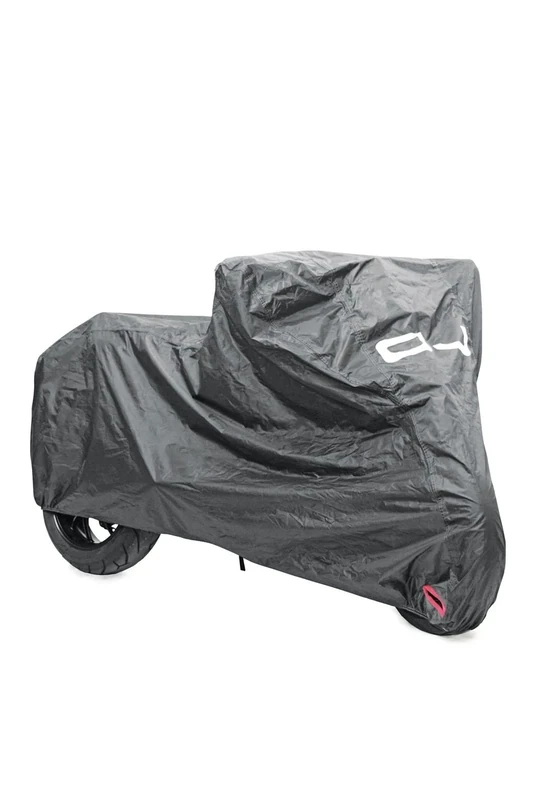 OJ JM1091 Cover Wl Bike Cover-Coated with Textile Motorbike Waterproof Taped Seams and Lining, Black, Size L