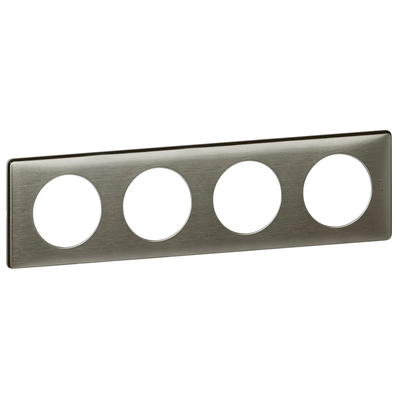 Legrand céliane LEG68974 Plate 4 Holes Tungsten metal