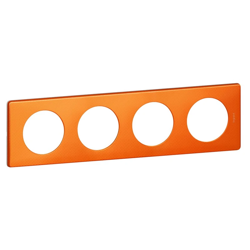 Legrand céliane LEG68764 4 Holes Orange-Plated Metal Snake Design