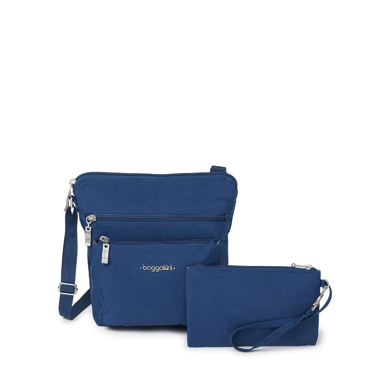 Baggallini womens Pocket Crossbody Travel Bag Pacific Size: One size - Image 1