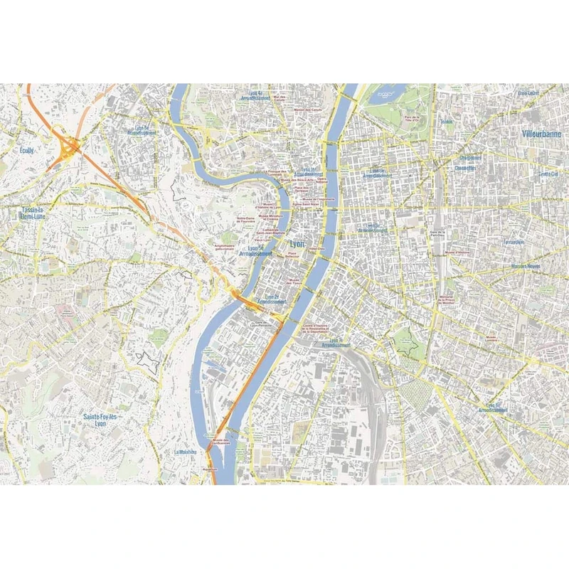 Helvetiq – 99646.0 – mypuzzle Lyon – 1000 Pieces - Image 1