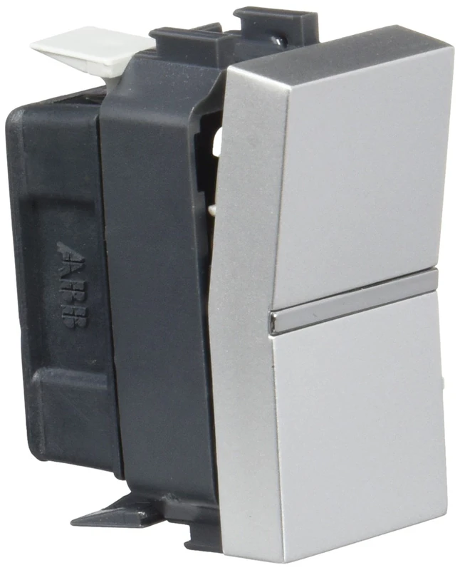 Niessen Zenit – Narrow Push Button, Silver