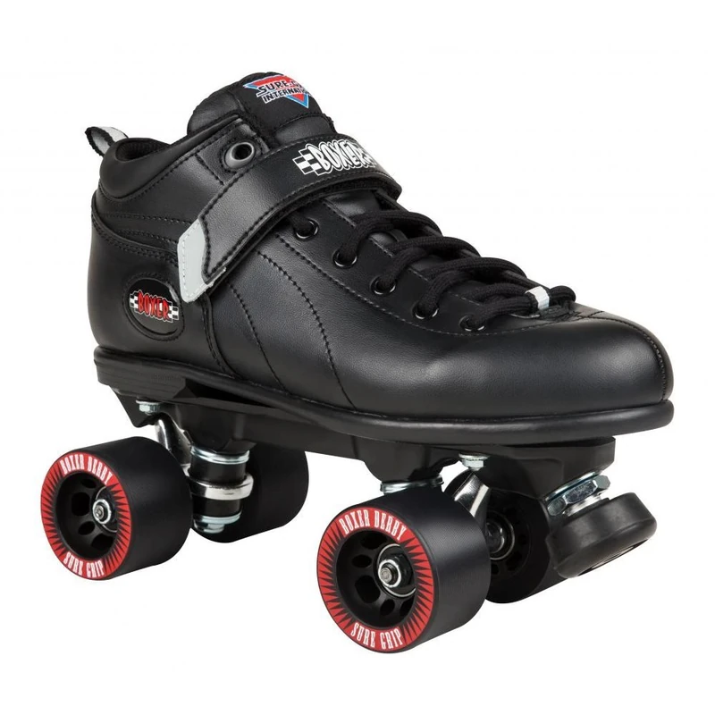 Suregrip Quad Skates Skates Unisex Adult, unisex_adult, Black (Black), 35