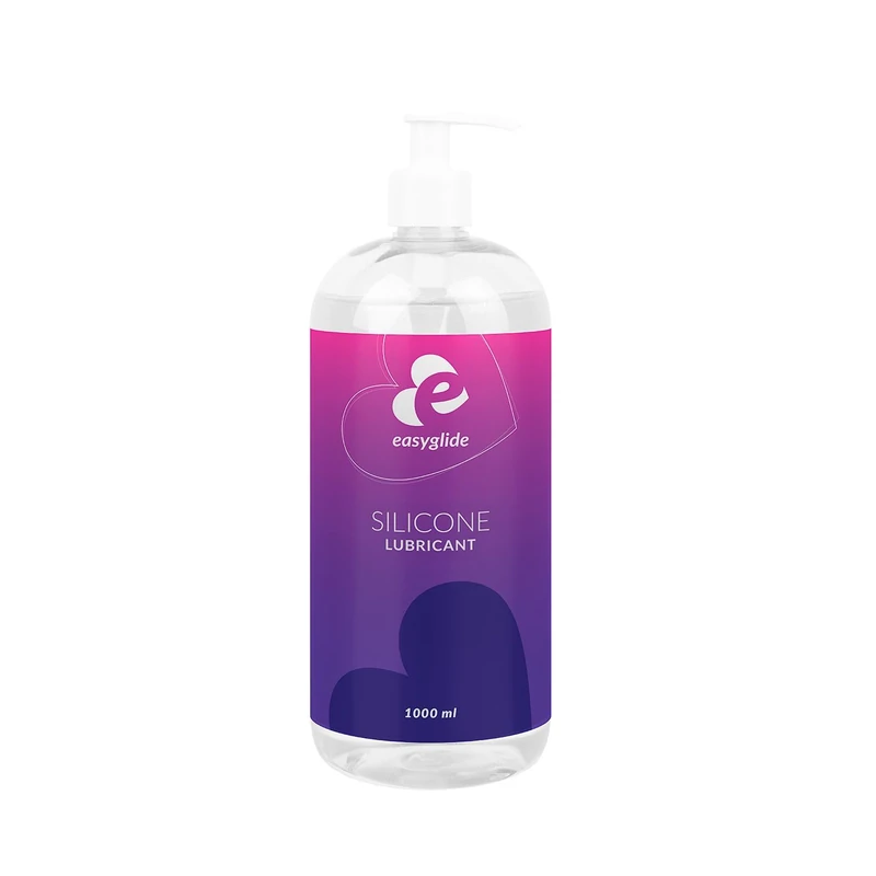 EasyGlide Silicone Lubricant – Silicone Lube Compatible with Latex – Stays on under Water – 1000ml - Image 1