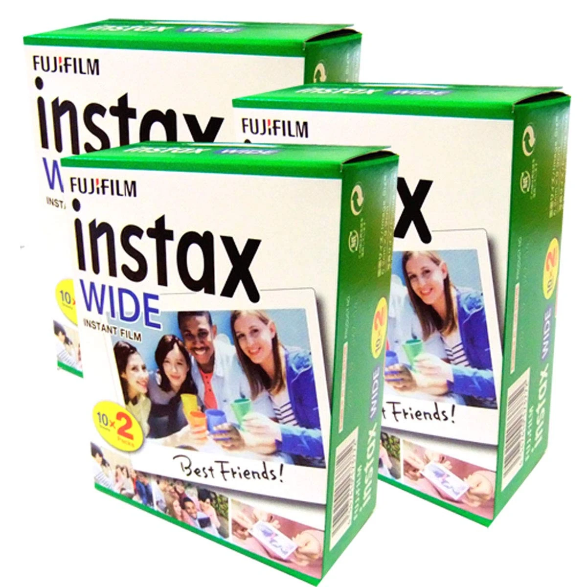 Fuji Fujifilm Instax Wide Instant Photo 60 Film for Instax Wide 210 200 100 300 Camera