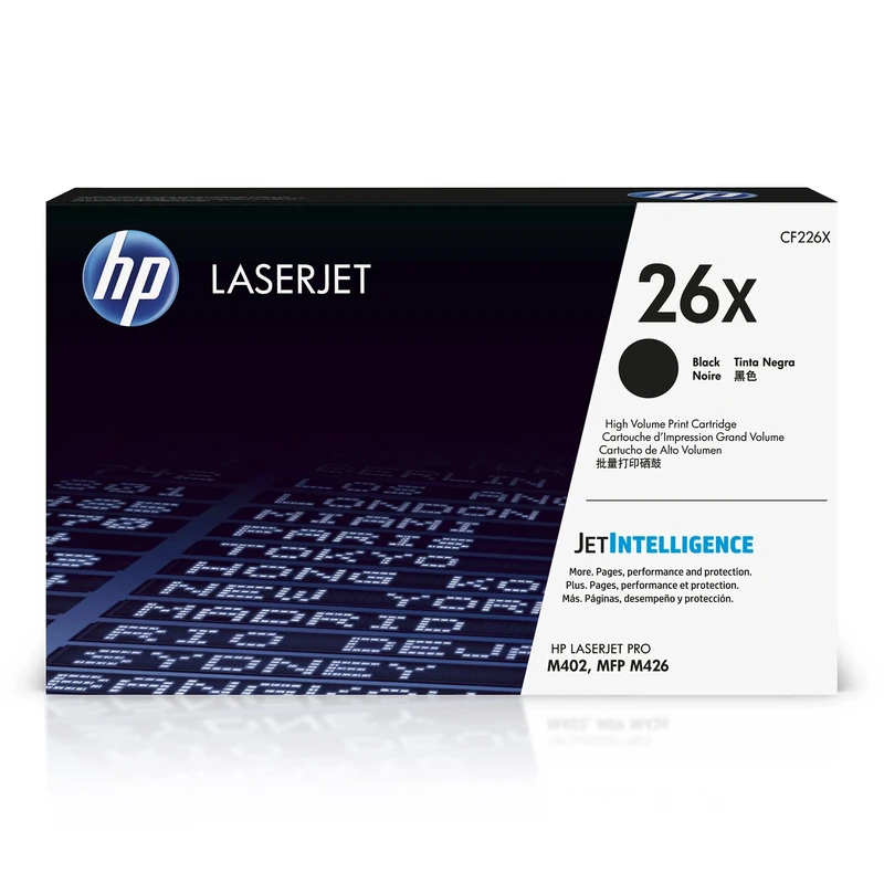 HP CF226X 26X High Yield Original LaserJet Toner Cartridge, Black, Single Pack