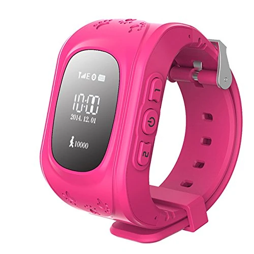 Prixton SPIRE911 G100 GPS Locator Clock - Pink - Image 1