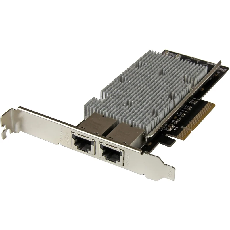 StarTech.com 2-Port 10Gb PCIe NIC with Native Link Aggregation - 10Gbase-t Ethernet Card - 100/1000/10000 Mbps LAN Card (ST20000SPEXI)