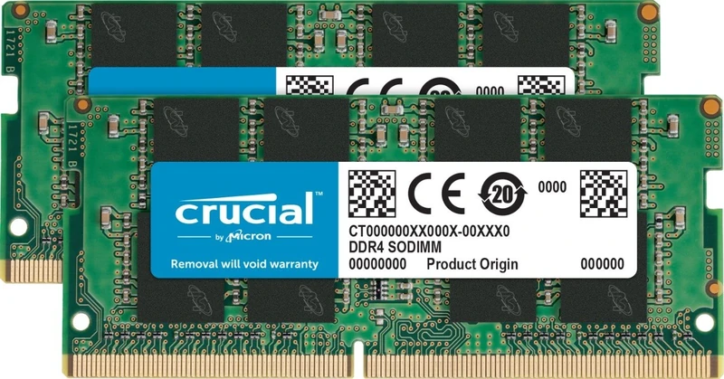 CRUAH Crucial 16 GB DDR4 2133 MT/s (8 GB x 2) 16 GB SODIMM 260-Pin Memory Module Kit