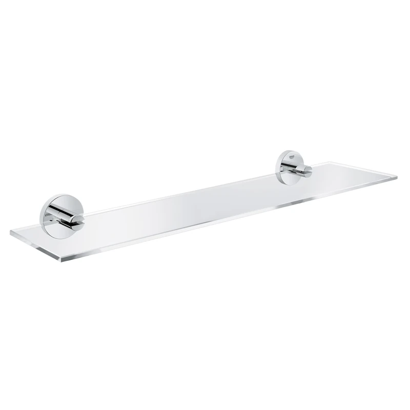 GROHE Essentials New Glass Shelf Chrome 40799001