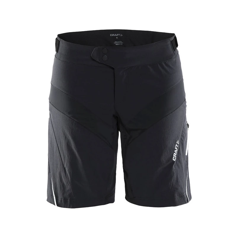 Craft Women's X-Over Mountain Bike Shorts, Small, Black