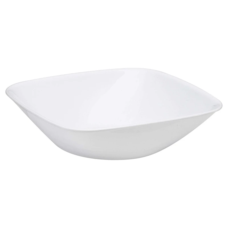 Corelle 10 oz Vitrelle Glass Dessert Bowl, Pack of 6, Pure White