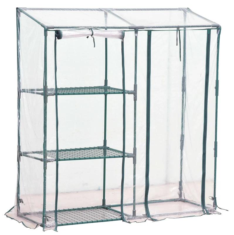 Verdemax 2636 143 x 48 x 152 cm 3 Shelves Buganvillea Big Greenhouse