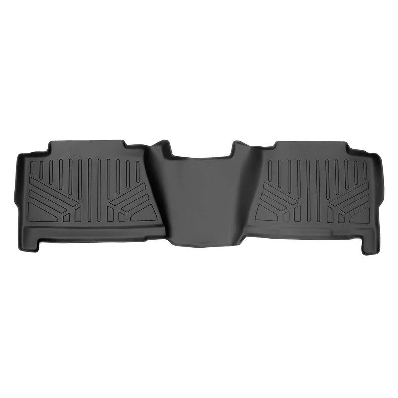 MAXLINER Floor Mats 2nd Row Liner Black for 2001-2006 Chevrolet/GMC/Cadillac Pick-Up and SUV - 2007 Classic Truck Models