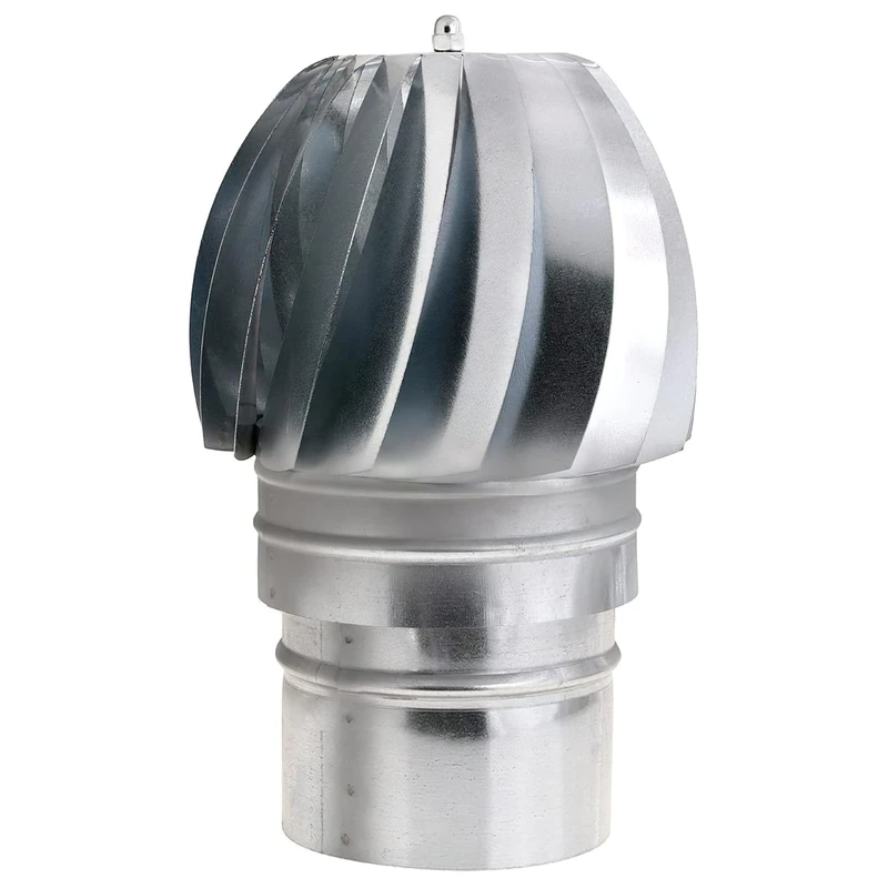 Wolf Pack 22011131 Cover – Galvanised 150 mm Flue