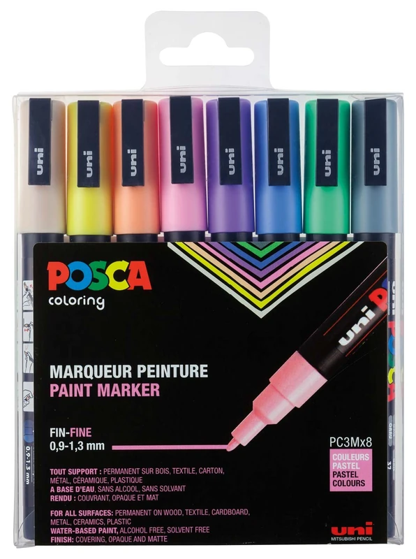 uni-ball Posca Marker with Fine Round Tip
