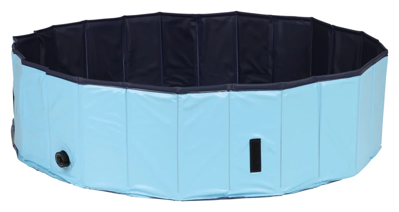 Trixie 39482 Dog Pool, ø 120 x 30 cm, Turquoise/Grey
