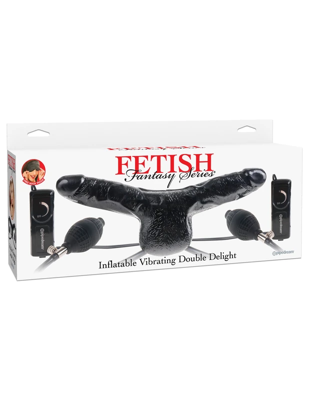 Fetish Fantasy Black Vibrating Double Delight Dildo