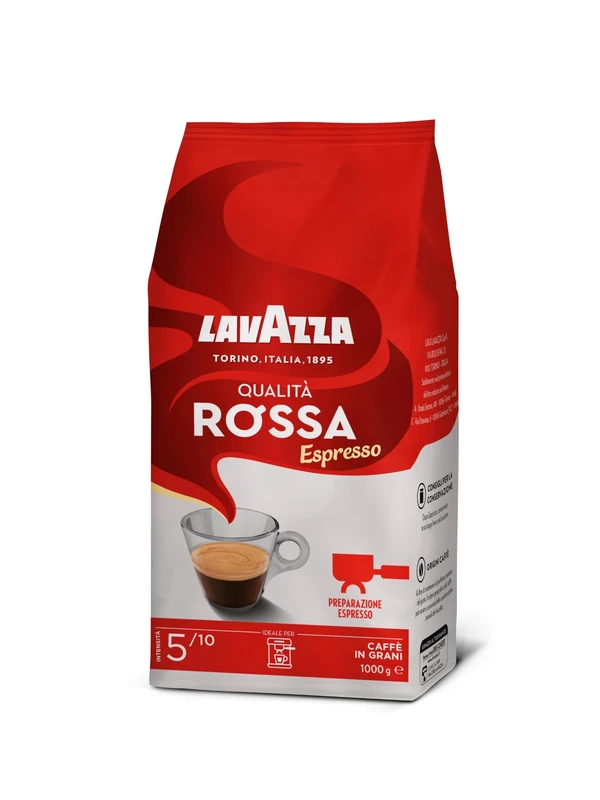 3 X Lavazza Qualita Rossa Coffee Beans 1 kg