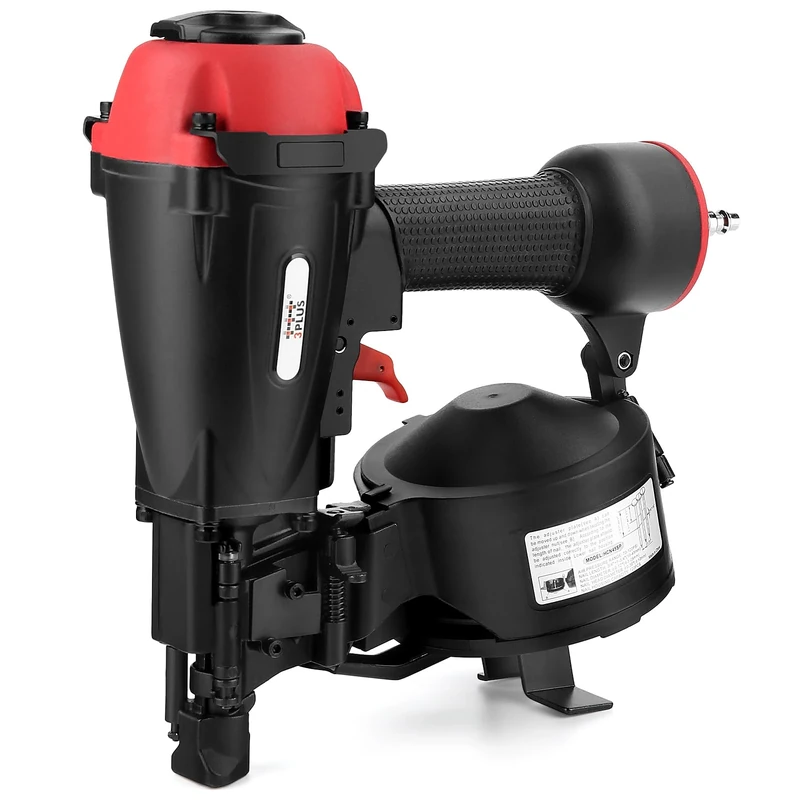 3 Plus HCN45SP 11 Gauge 15 Degree 3/4-1-3/4 Coil Roofing Nailer by 3Plus - Image 1