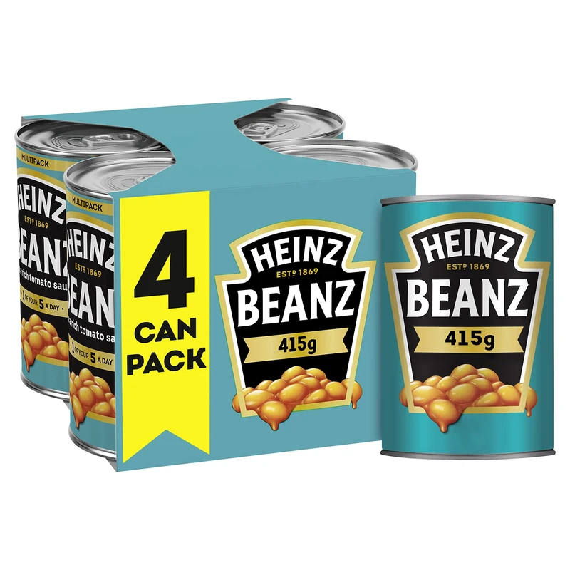 Heinz Baked Beans 4x415g