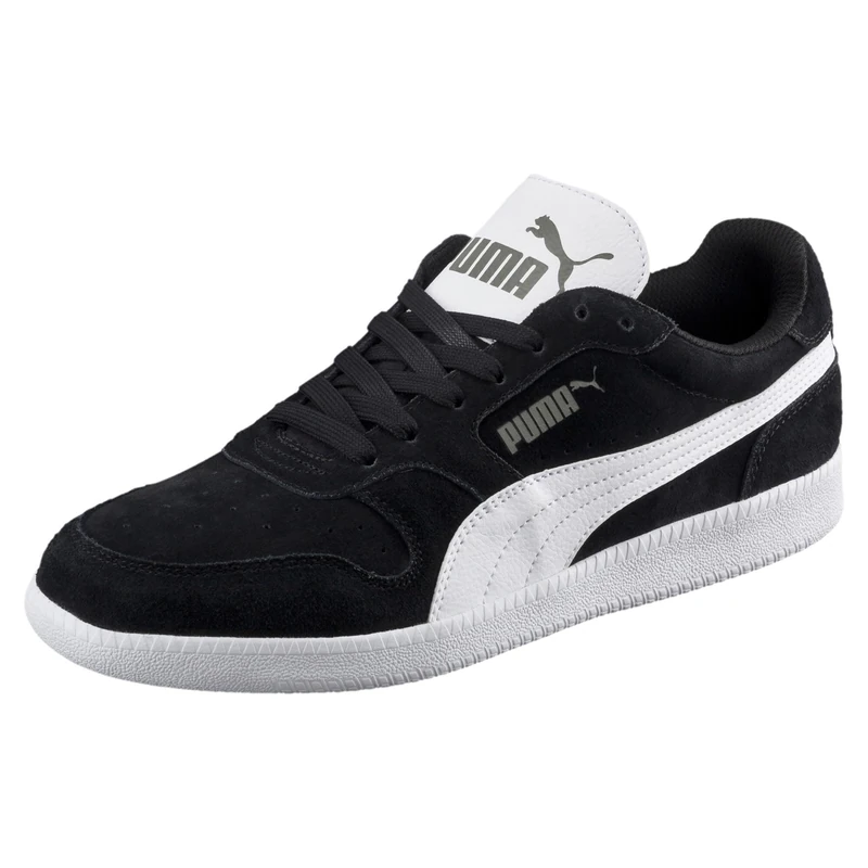 PUMA Unisex Icra Trainer Sd Low top sneakers, Black White, 4.5 UK