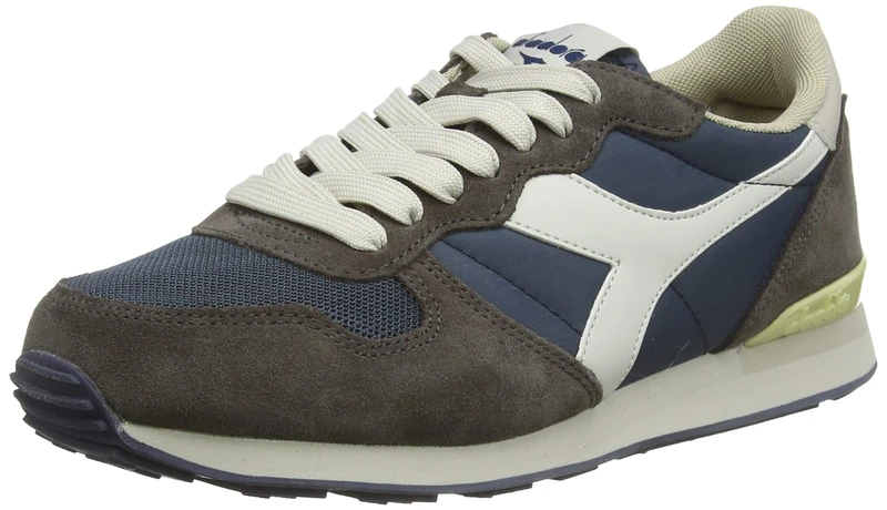 Diadora Camaro, Unisex Adults’ Flatform Pumps, Blu (Blu Insegna/Grigio Pellicano), 4 UK