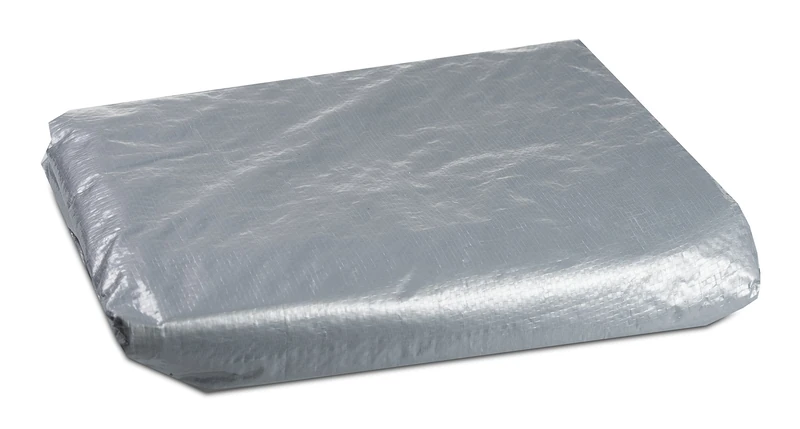 Windhager Barbecue Cover; Tarpaulin 1,25 x 0,85 x 2,05 M Grey