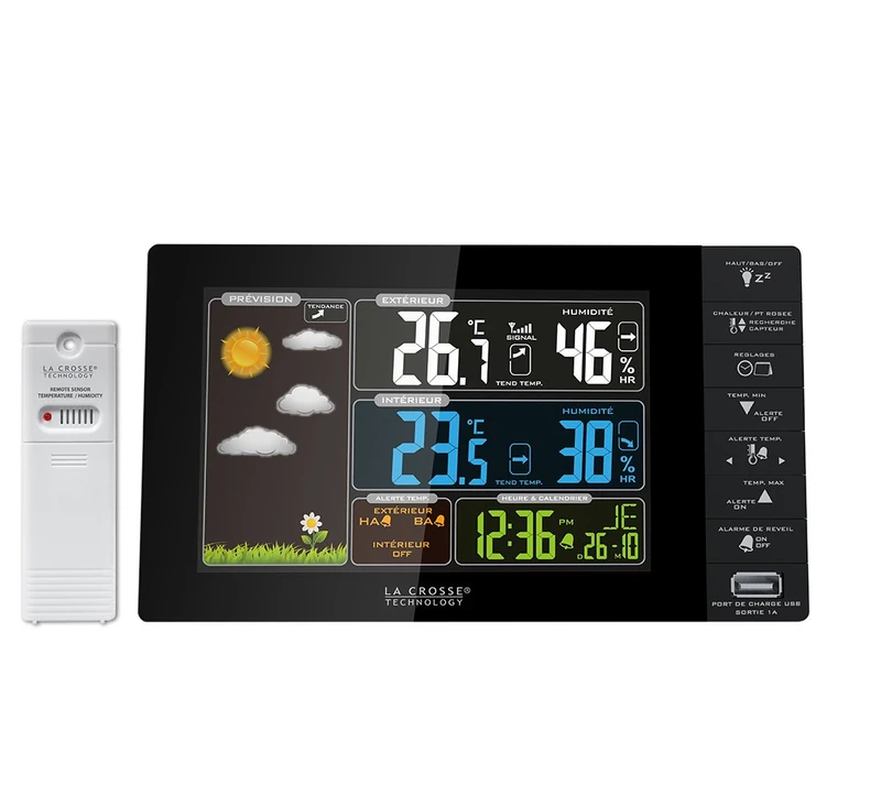 La Crosse Technology WS6827 Color Screen Weather Station