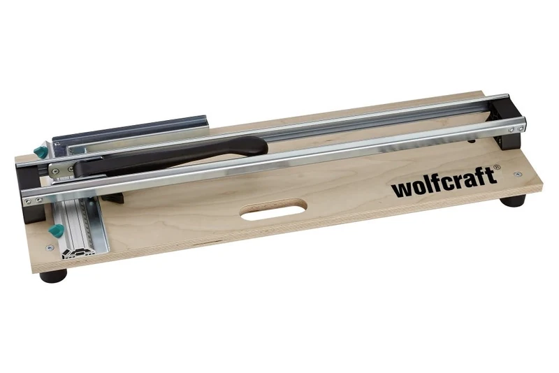 wolfcraft TC 610 W Tile Cutter, Base Plate Made of multiplex I 5561000 I The Compact Tile Cutter on a Wooden Base Plate