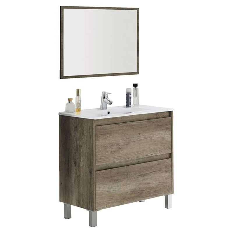 ARKITMOBEL Dakota – Bathroom Cabinet, 80 x 80 x 45 cm, Nordik Colour - Image 1