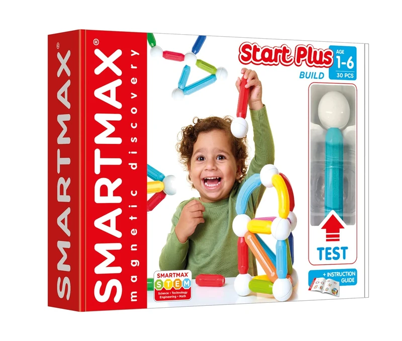 SMARTMAX - Start Plus, Magnetic Discovery Construction, Ages 1-6 Years
