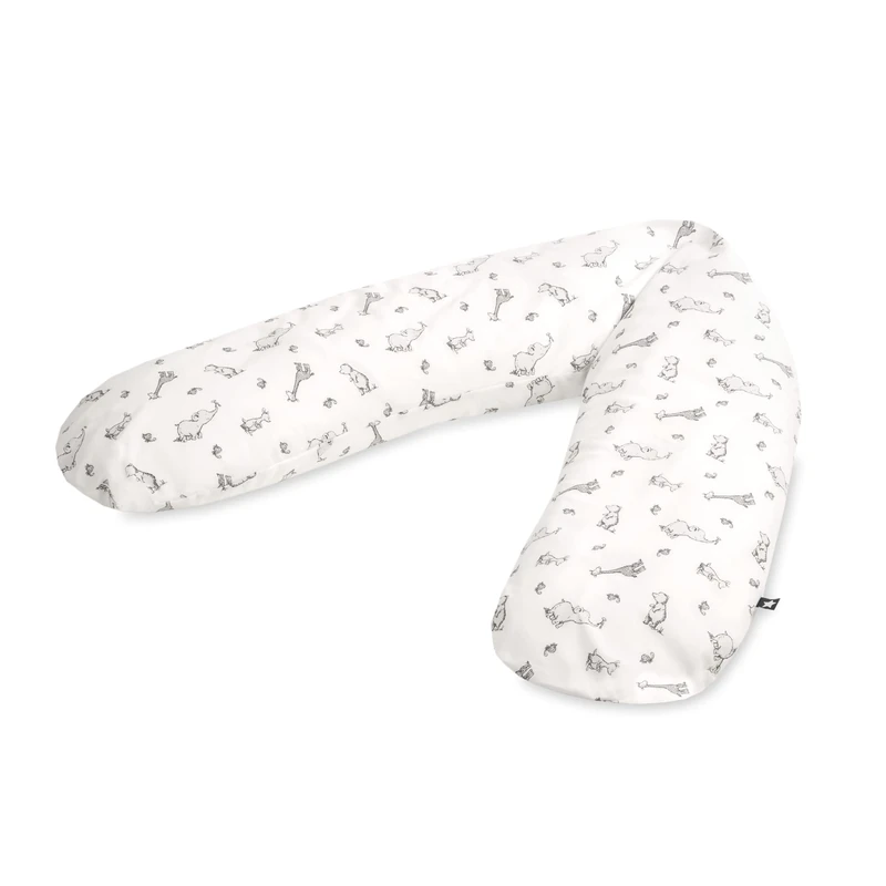 Julius Zöllner 4670016100 Nursing Pillow with Bead Filling Safari, 190 cm