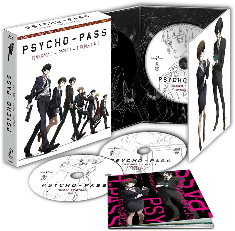 Psycho-Pass (Psycho Pass: TEMPORADA 1 Parte 1. ED.COLECCIONISTA, Spain Import, See Details for Languages) - Image 1