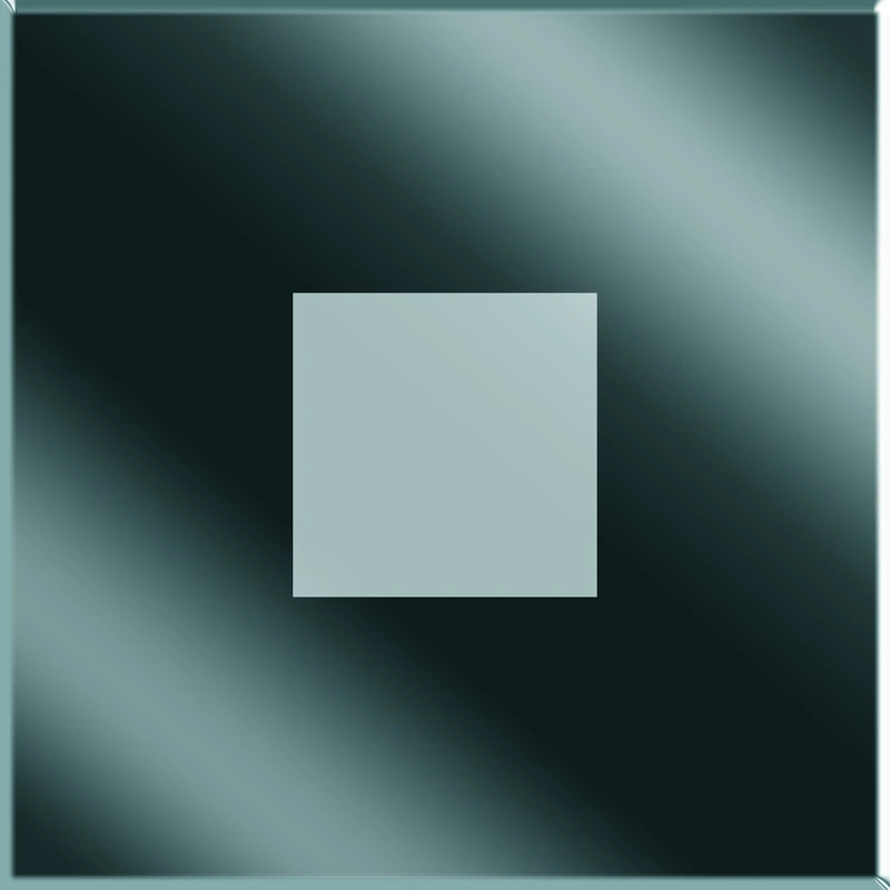 BRITOP LIGHTING Light Model Fortune Square 1.2 W, Includes LED Mirror 3230531