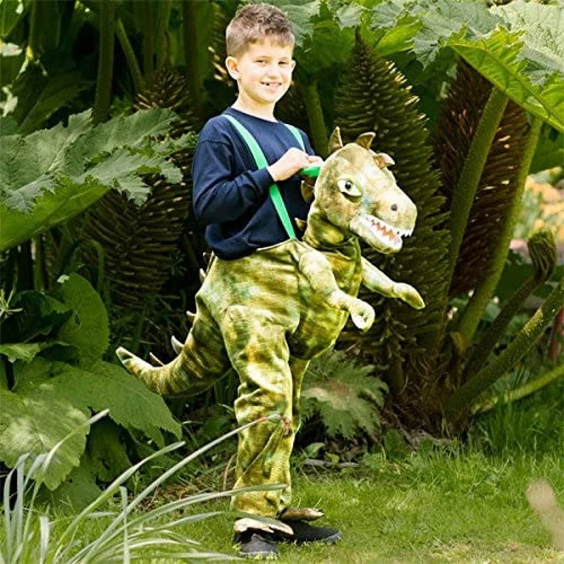 amscan - Dinosaur Back Costumes, Boys, Rdi3, Multicoloured, 3-4 Years