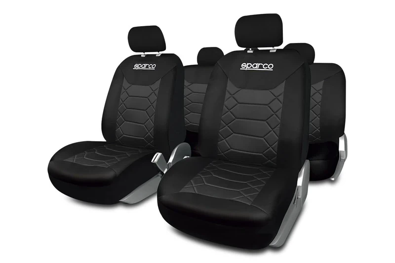 Sparco SPC1016BK Set of Covers for car seat BK Black